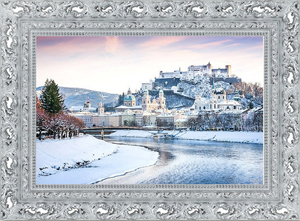 Постер Зальцбург. Зима. Австрия