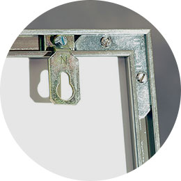 Подвес для алюминиевой рамы